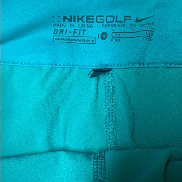 Nike Golf Skorts, size 4, Emerald Green - Picture 4 of 6